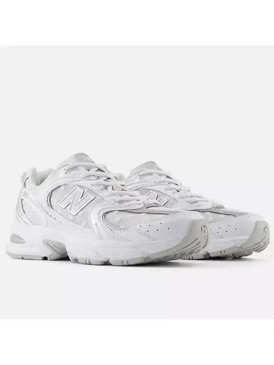 New Balance 530 Metallic Polka Dots White Sneakers WOMENS Size 10 MENS 8.5 NWT - Picture 2 of 16